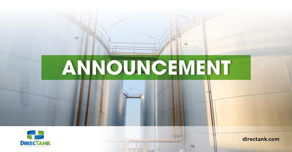 Read more about the article DirecTank Environmental Products LLC Announces New Ownership